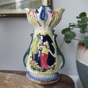 Porcelain Handpainted Small Vase